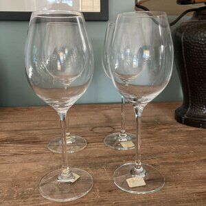 Crate & Barrel Wine Glasses - Set of 4 - NEW!